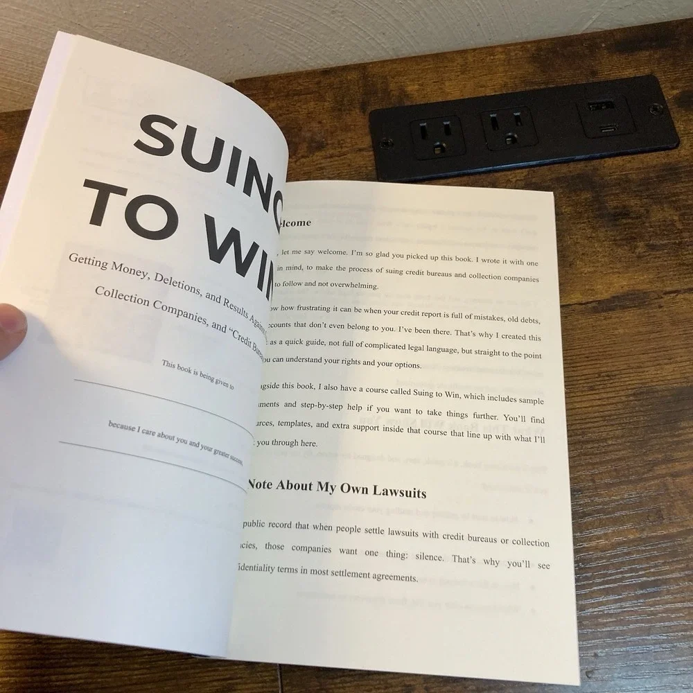 Suing To Win Rickita Cannon‎ Print Credit Repair Legal Guide Book